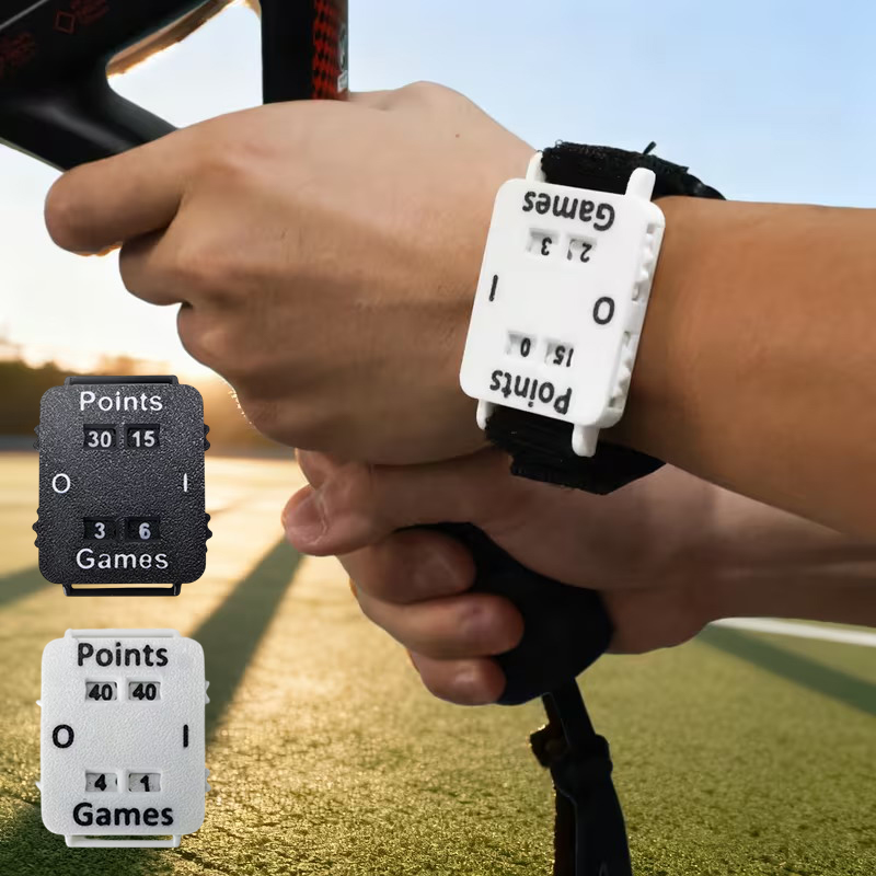 Badminton Score Counter - Pulseira Portátil para Contagem de Pontos