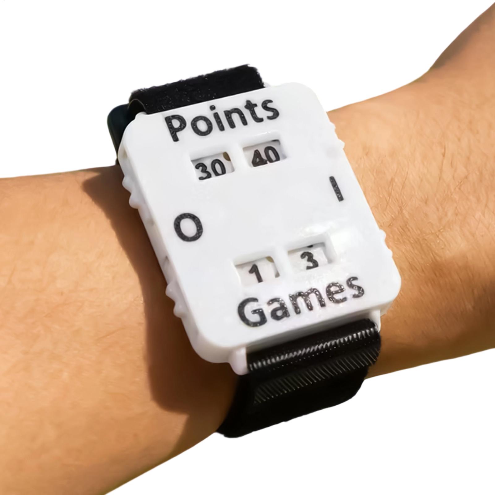 Badminton Score Counter - Pulseira Portátil para Contagem de Pontos