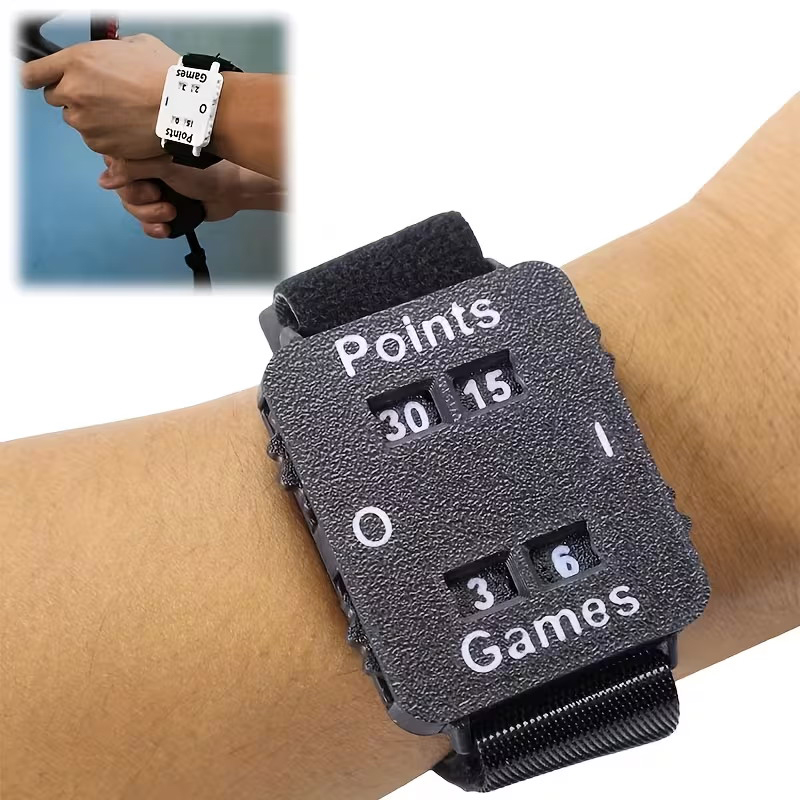 Badminton Score Counter - Contador de Pontos Portátil para Pulso,
