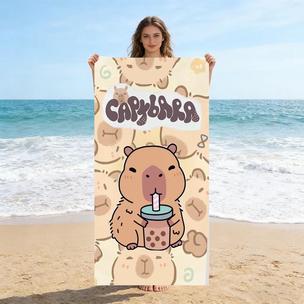 Towel Small Sport - Toalha de Praia de Desenho Animado