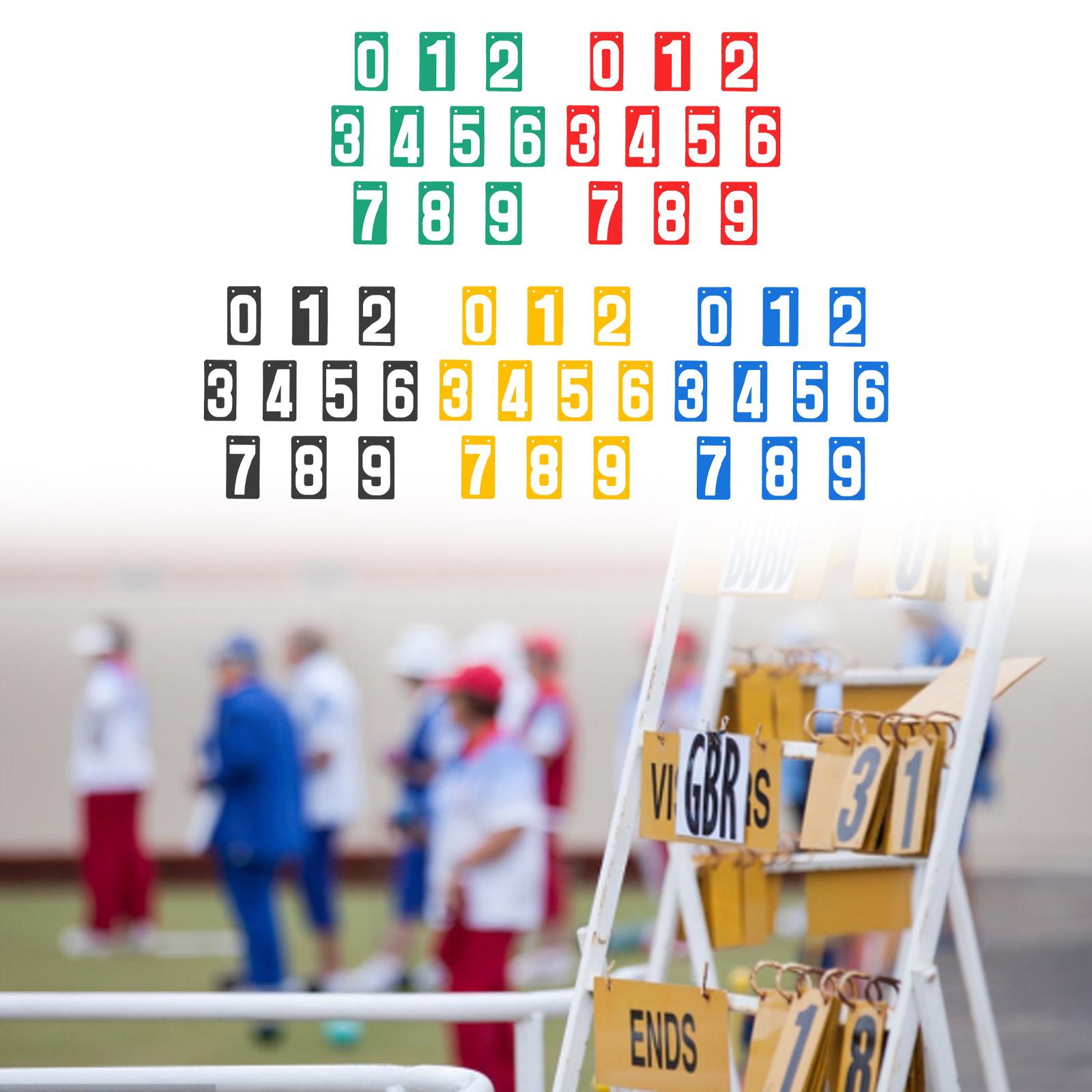 Placa de Pontuação com Números - Badminton Score Counter avaliação e preço