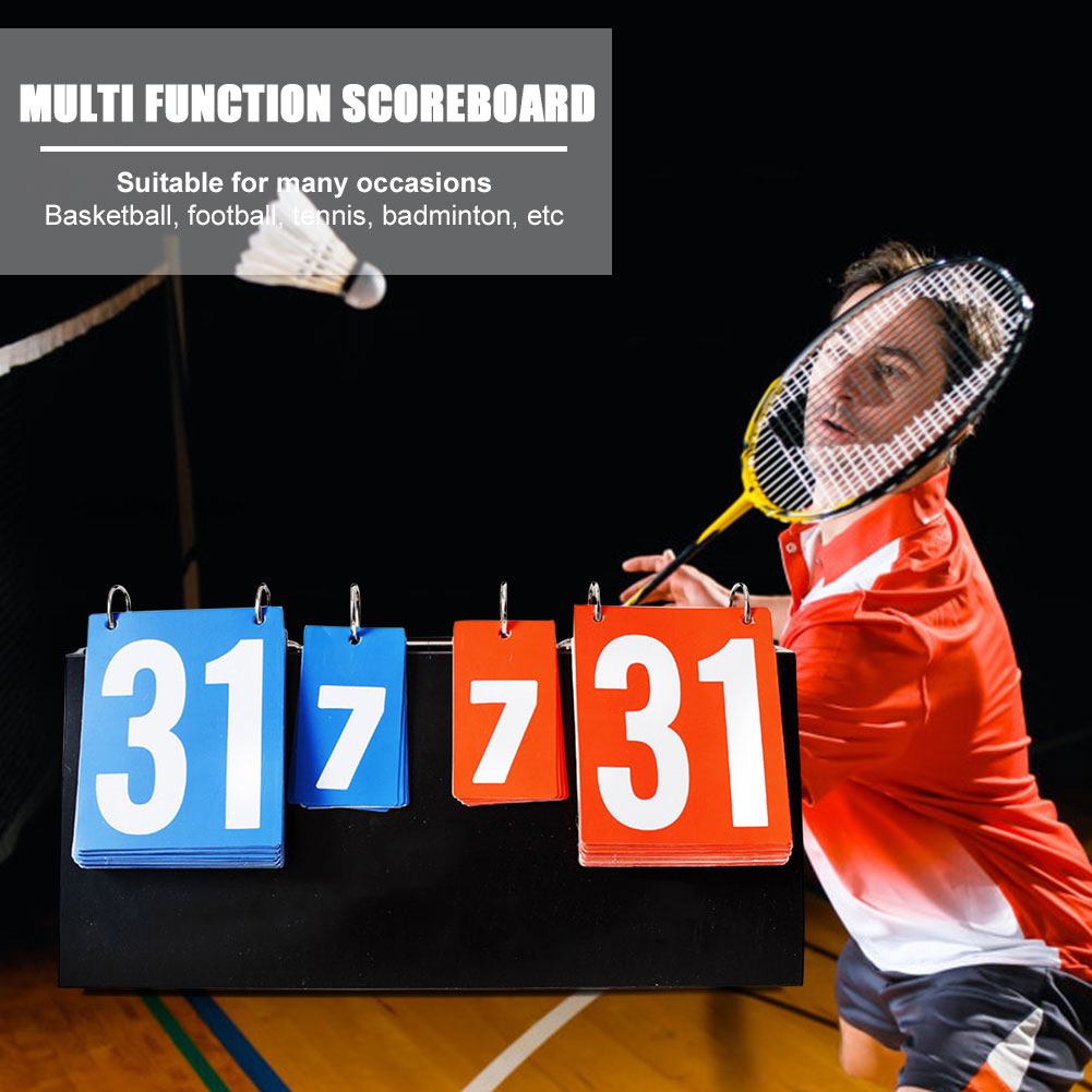 Placar Digital de 2/4 Dígitos  - Badminton Score Counter avaliação e preço